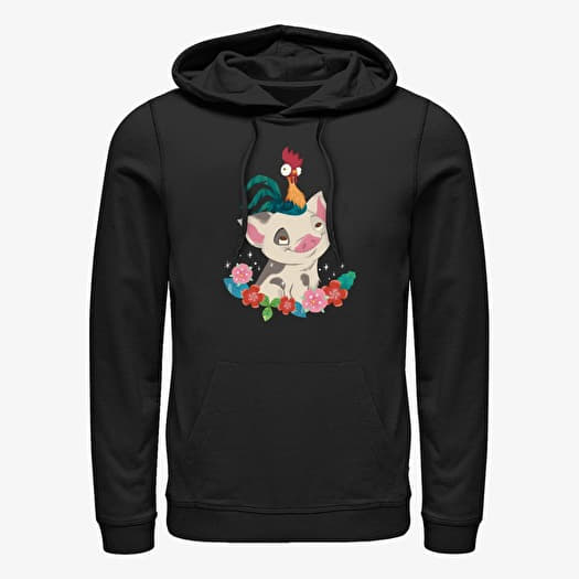 Sweatshirt Merch Disney Moana - Tropical Buddies Unisex Hoodie Black