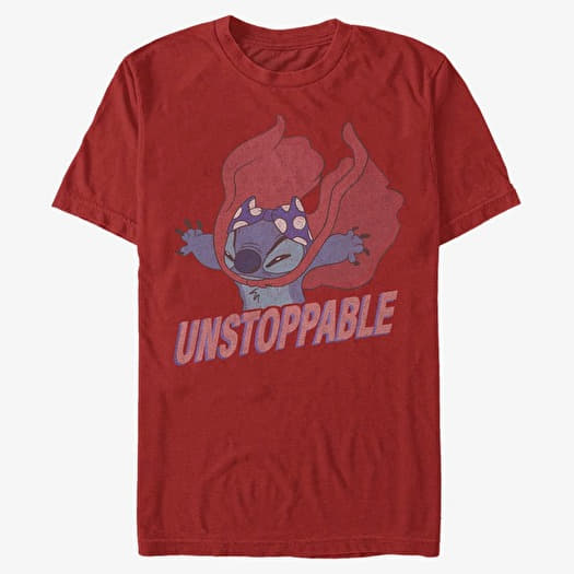 Majica Merch Disney Lilo & Stitch - Unstoppable Stitch Unisex T-Shirt Red