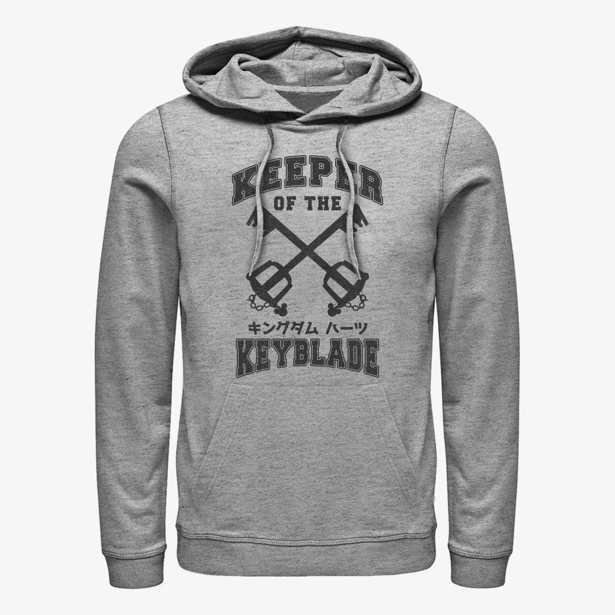 Суичърти Merch Disney Kingdom Hearts - Keyblade Keeper Unisex Hoodie Heather Grey
