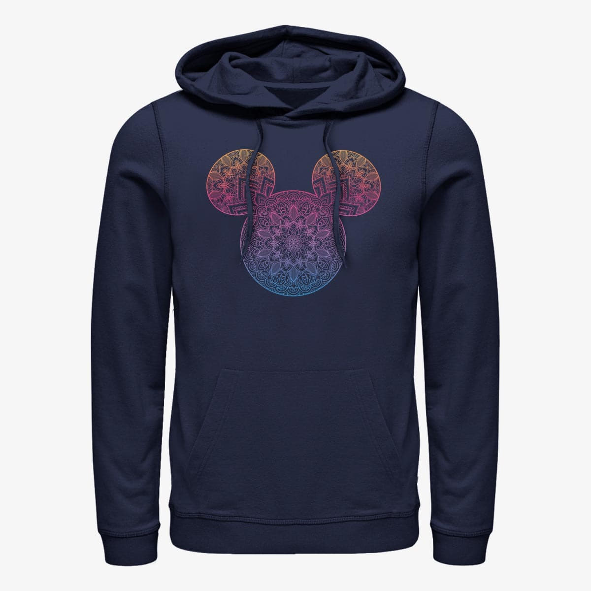Hoodies and sweatshirts  Merch Disney Classic Mickey - Mickey Mandala Fill Unisex Hoodie Navy Blue