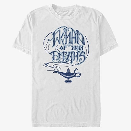 Tričko Merch Disney Aladdin: Live Action - Women Of Many Dreams Unisex T-Shirt White