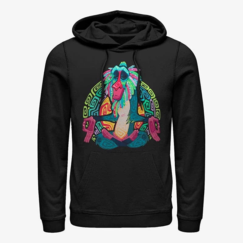 Mikina Merch Disney Lion King - Freaky Rafiki Unisex Hoodie Black