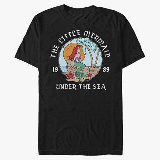 Majica Merch Disney The Little Mermaid - Mermaid Beach_90.psd Unisex T-Shirt Black