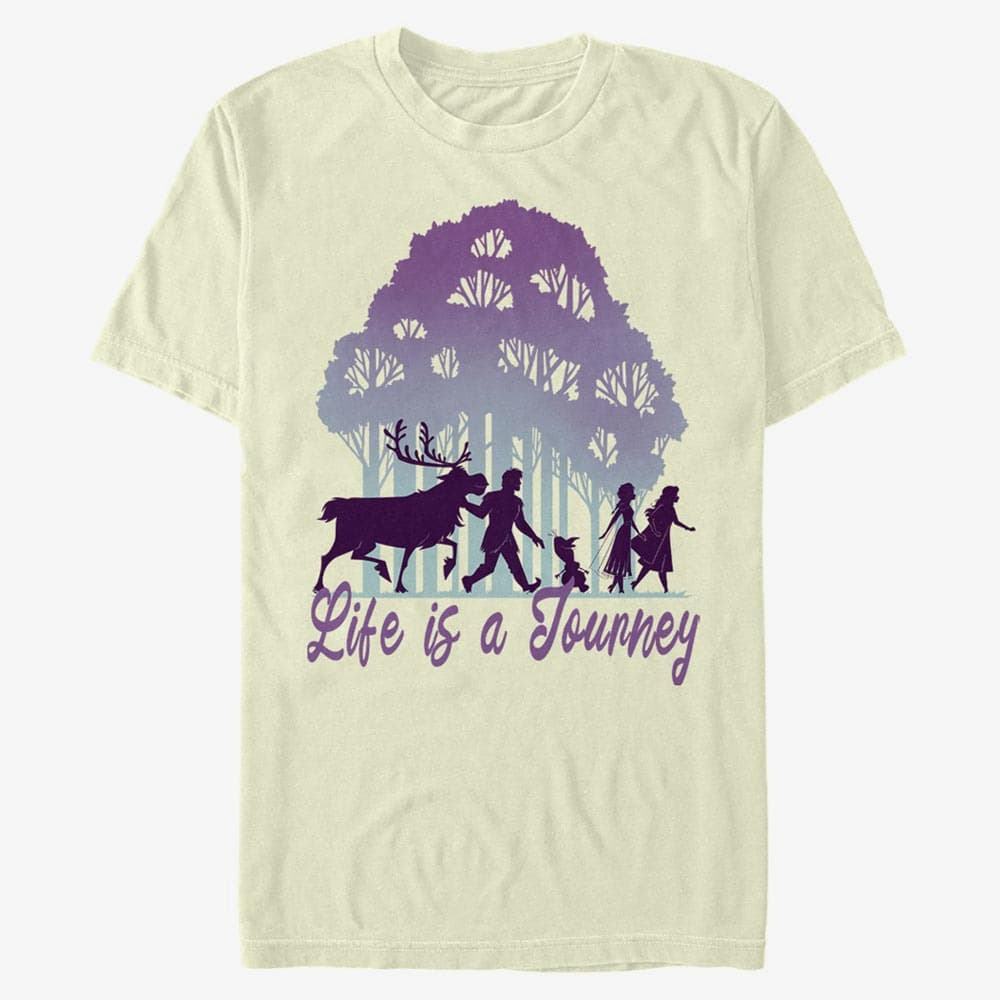 T-shirts Merch Disney Frozen 2 - Life Journey Unisex T-Shirt Natural