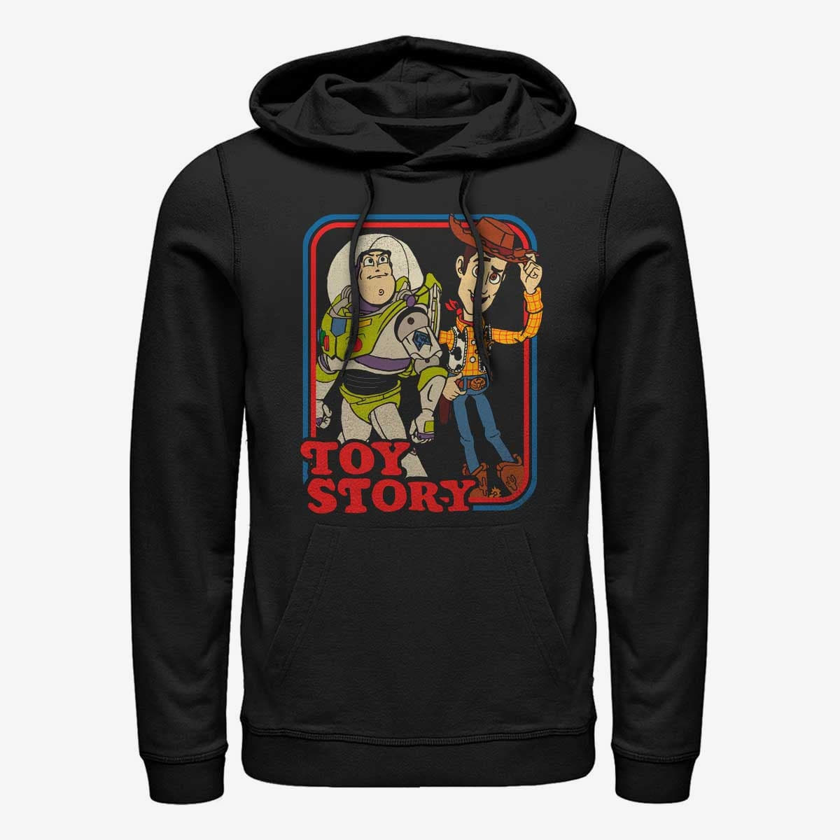 Dukserice Merch Disney Toy Story 1-3 - STORYBOOK Unisex Hoodie Black