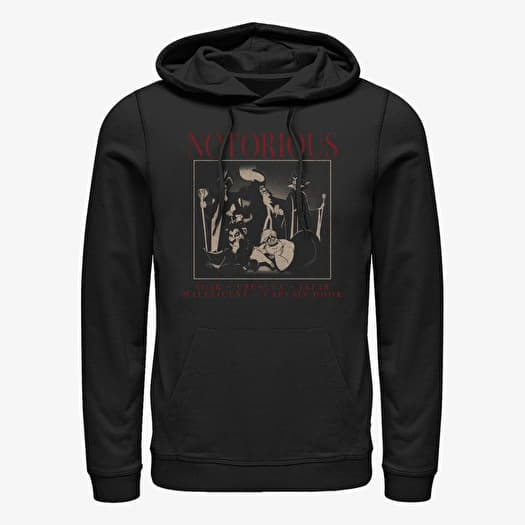 Sweat-shirt Merch Disney Villains - Notorious Villains Unisex Hoodie Black