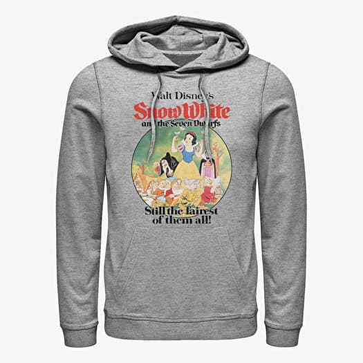 Kampsun Merch Disney Snow White - Fair Times Unisex Hoodie Heather Grey