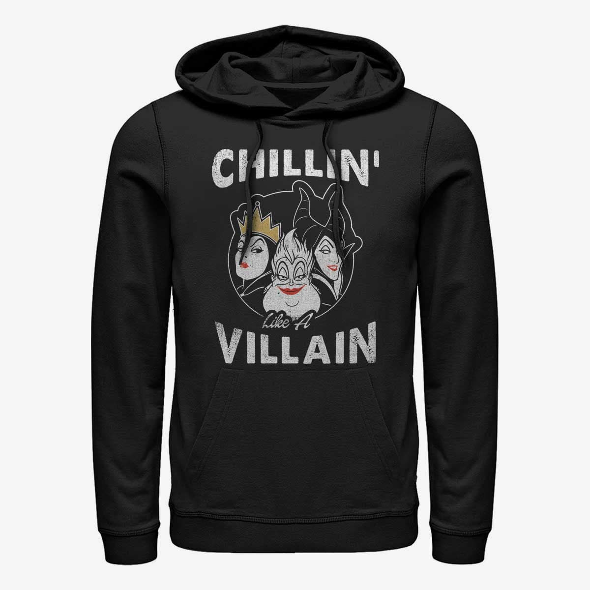 Merch Disney Villains Chillin Unisex Hoodie