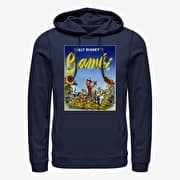 Merch Disney Bambi - Bambi Sunflowers Unisex Hoodie Navy Blue