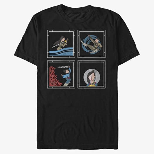 T-shirt Merch Disney Mulan - Make A Man Unisex T-Shirt Black