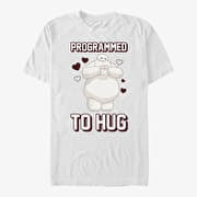 Merch Disney Big Hero 6 Movie - Programmed to Hug Unisex T-Shirt White