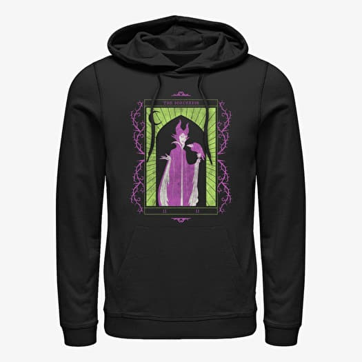 Sweatshirt Merch Disney Villains - Maleficent Tarot Unisex Hoodie Black