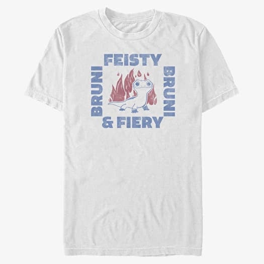T-shirt Merch Disney Frozen 2 - Fiesty Bruni Unisex T-Shirt White
