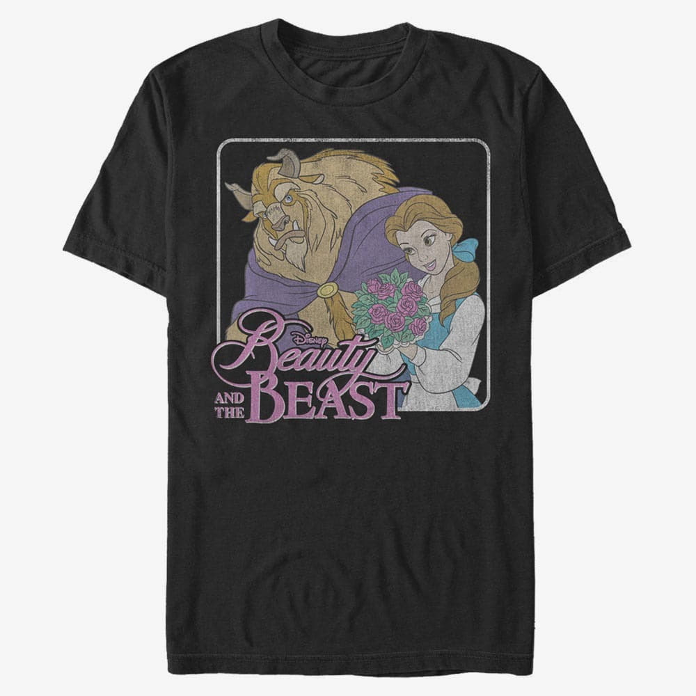 Magliette Merch Disney Beauty & The Beast - Beauty n Beast Unisex T-Shirt Black
