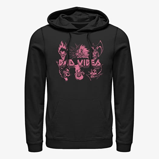 Majica Merch Disney Villains - Grunge Vibes Unisex Hoodie Black