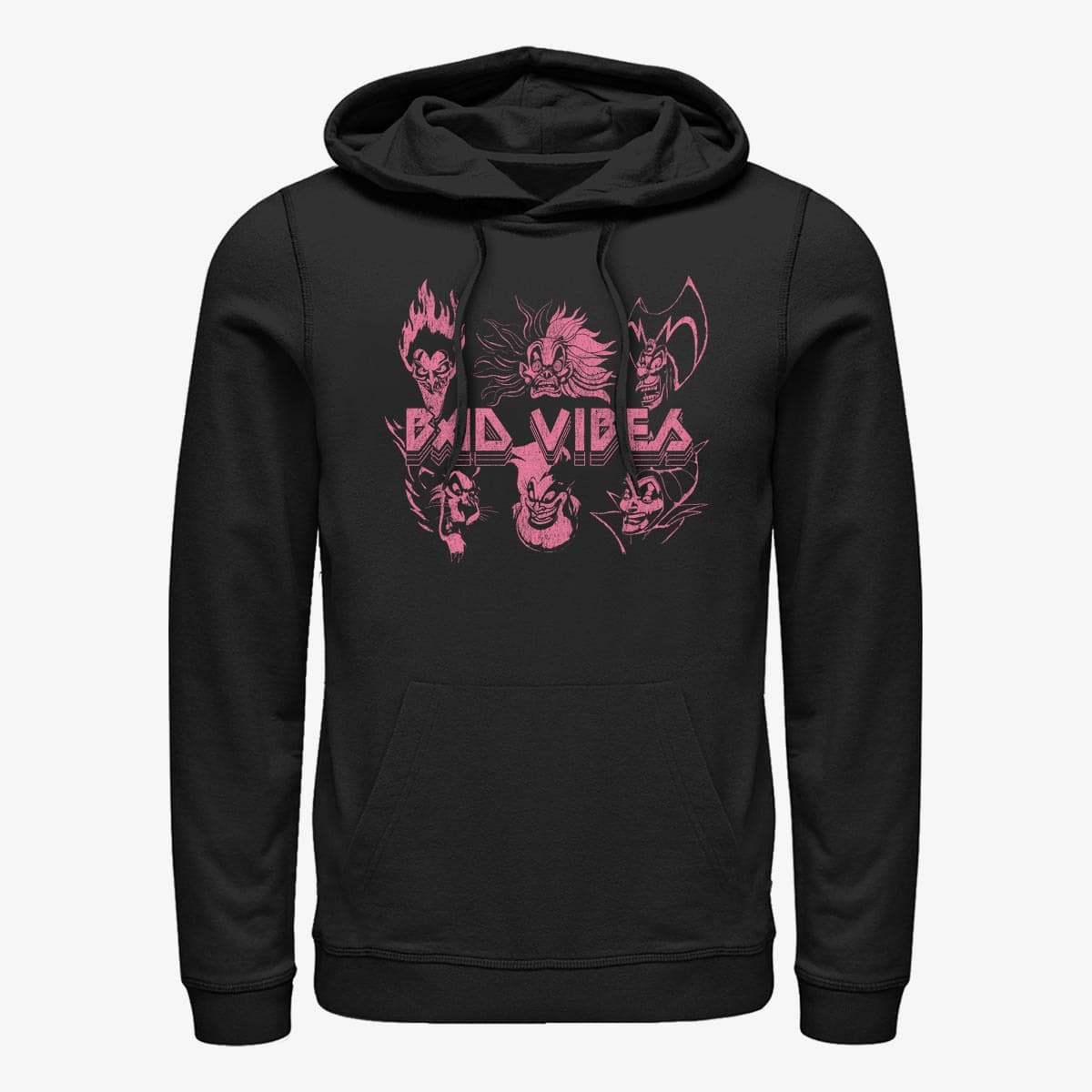 Hoodies and sweatshirts  Merch Disney Villains - Grunge Vibes Unisex Hoodie Black