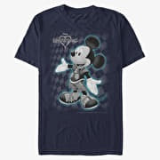 Merch Disney Kingdom Hearts - Mickey Hearts Unisex T-Shirt Navy Blue