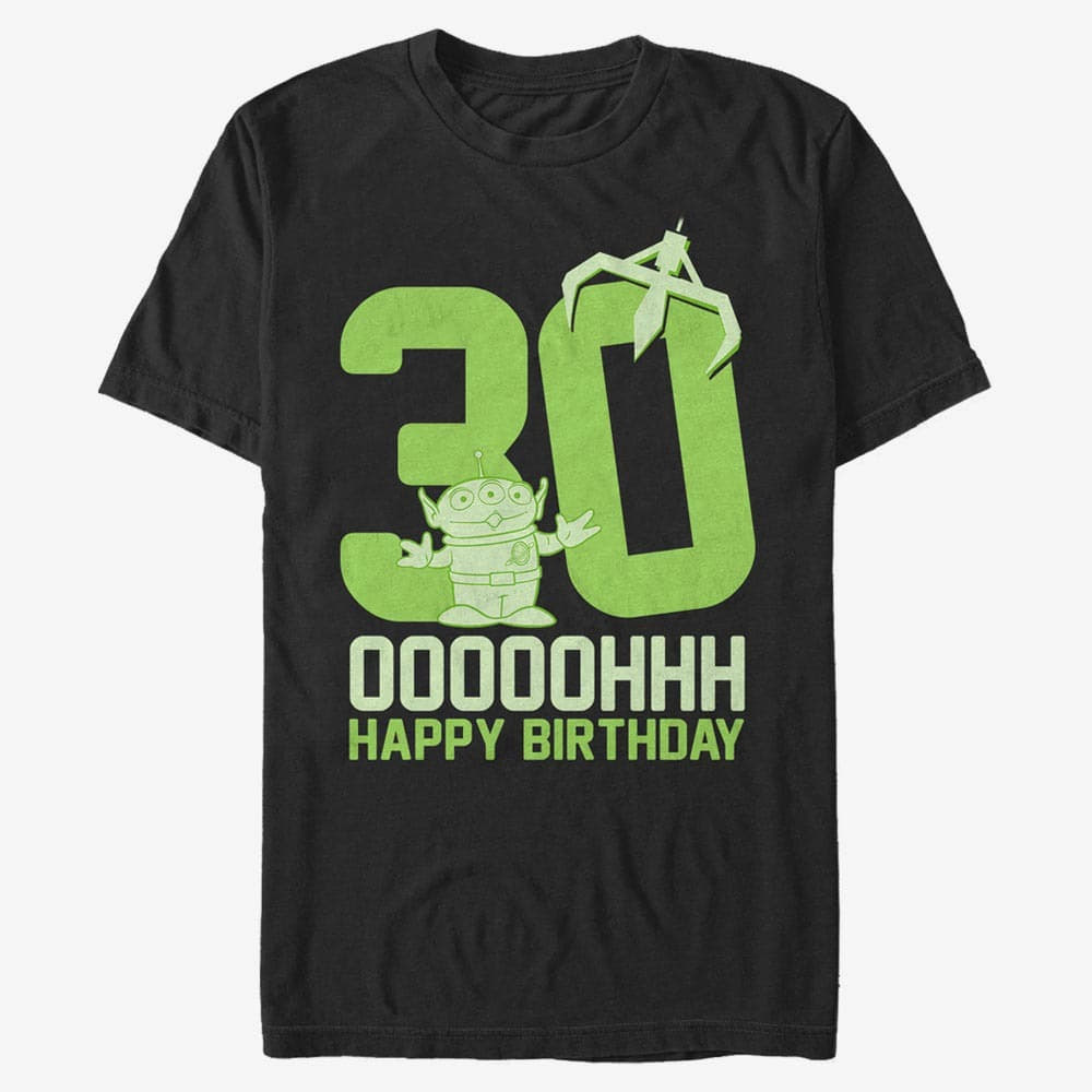 T-särgid Merch Disney Toy Story 1-3 - Ooohh Thirty Unisex T-Shirt Black