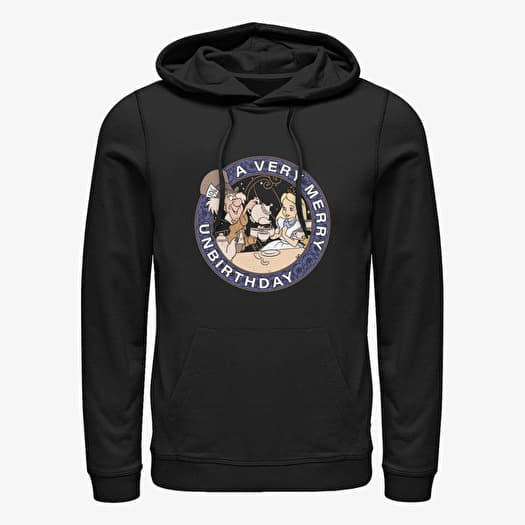 Φούτερ Merch Disney Alice in Wonderland - Very Merry Unbirthday Unisex Hoodie Black