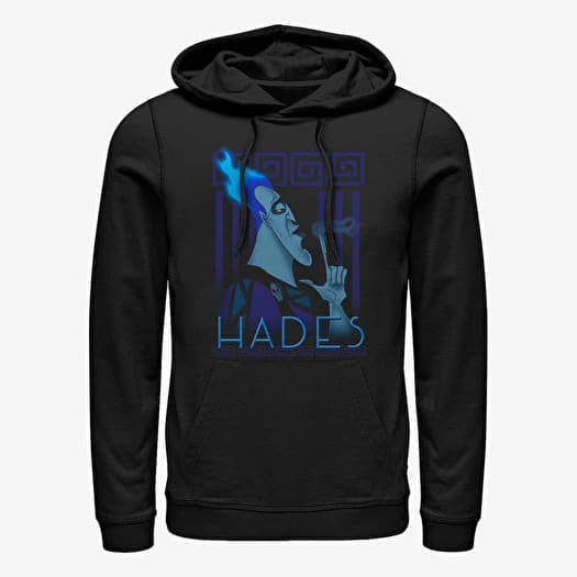 Sudadera Merch Disney Hercules - Hades Finger Smoke Unisex Hoodie Black