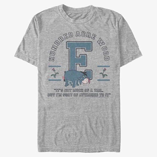 Μπλουζάκι Merch Disney Winnie the Pooh - Eeyore Collegiate Unisex T-Shirt Heather Grey