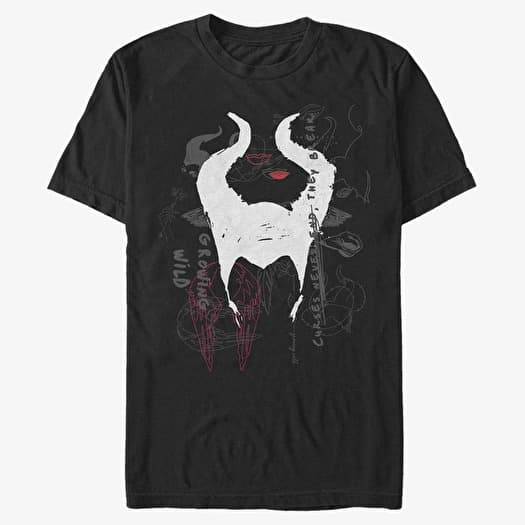 Póló Merch Disney Maleficent: Mistress Of Evil - Dark Collage Unisex T-Shirt Black