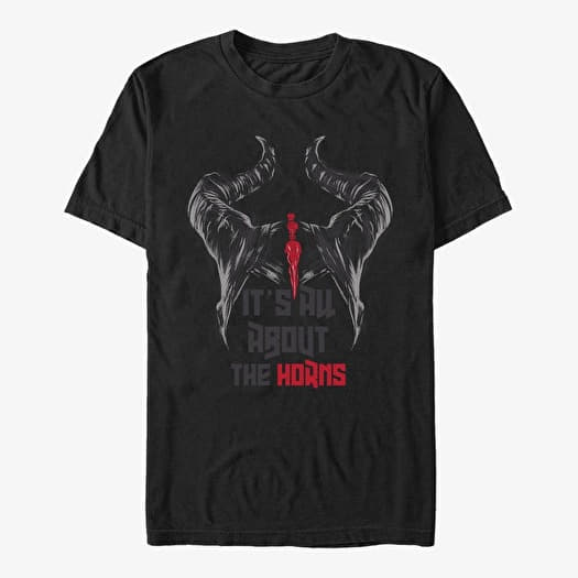 T-shirt Merch Disney Maleficent: Mistress Of Evil - All About The Horns Unisex T-Shirt Black