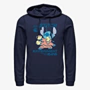 Merch Disney Lilo & Stitch - Experiment 626 Unisex Hoodie Navy Blue