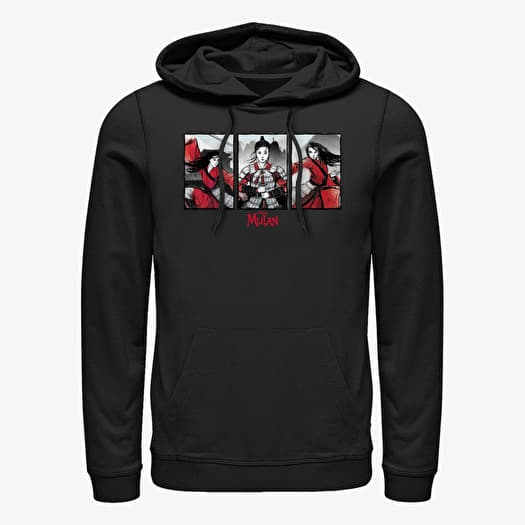 Hanorac Merch Disney Atlantis: The Lost Empire - Mulan Floral Boxed Unisex Hoodie Black