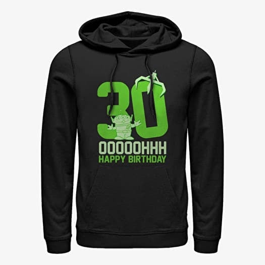 Sweatshirt Merch Disney Toy Story 1-3 - Ooohh Thirty Unisex Hoodie Black