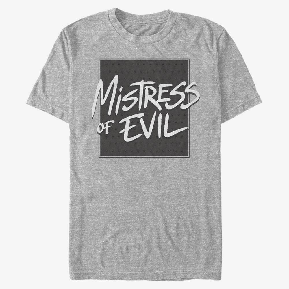 T-shirts Merch Disney Maleficent: Mistress Of Evil - Mistress Of Evil Unisex T-Shirt Heather Grey