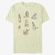 Merch Disney Winnie the Pooh - Winnie Poster Unisex T-Shirt Natural