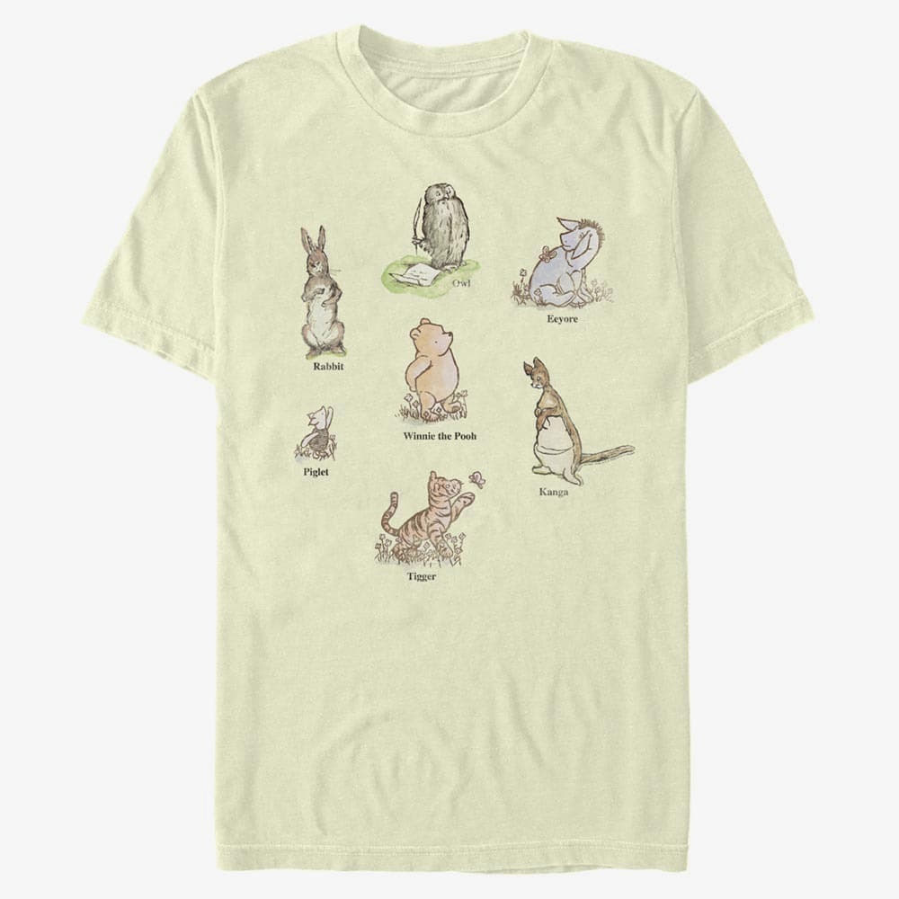T-shirts Merch Disney Winnie the Pooh - Winnie Poster Unisex T-Shirt Natural