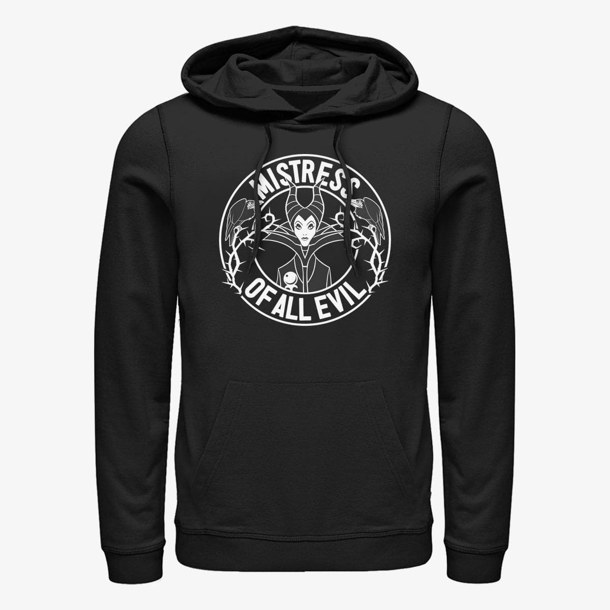 Sweatshirts Merch Disney Villains - Mistress of Evil Stamp Unisex Hoodie Black