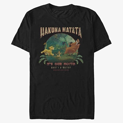 Merch Disney The Lion King - Tommy Matata Unisex T-Shirt Black