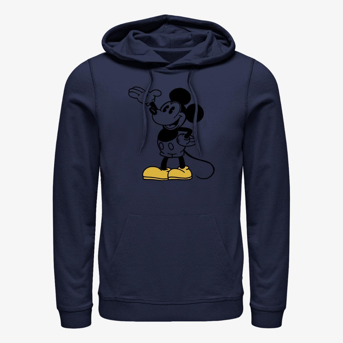 Bluzy Merch Disney Mickey Classic - MM Classic Unisex Hoodie Navy Blue
