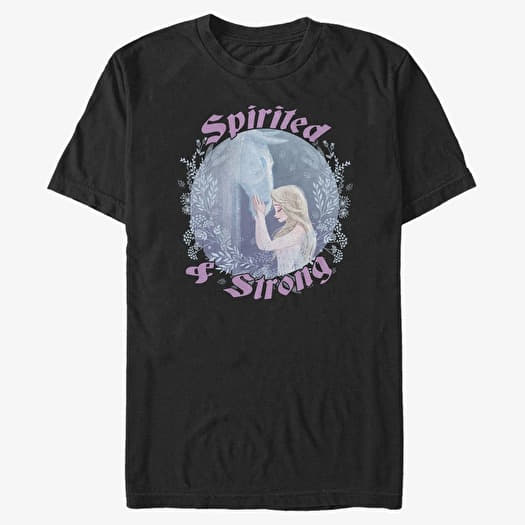T-shirt Merch Disney Frozen 2 - A Hidden Force Unisex T-Shirt Black