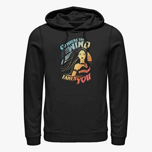 Hanorac Merch Disney Pocahontas - Wind Takes You Unisex Hoodie Black