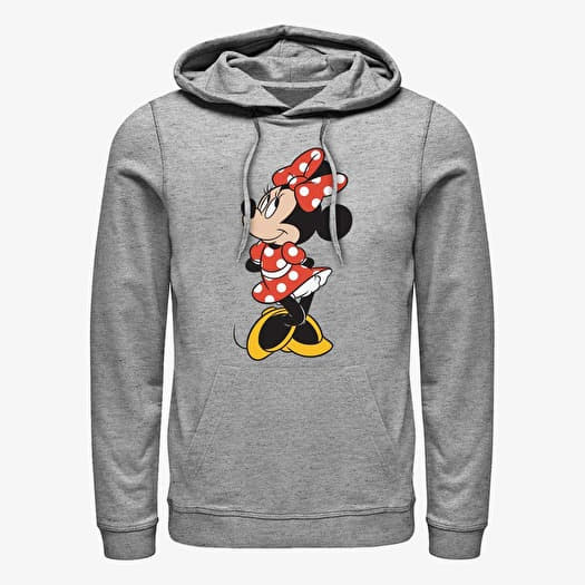 Hoodies and sweatshirts Merch Disney Classic Mickey Traditional Minnie Unisex Hoodie Heather Grey Queens