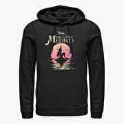 Merch Disney The Little Mermaid - Mermaid Moon Unisex Hoodie Black