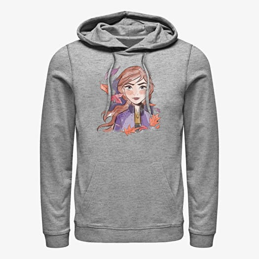 Sudadera Merch Disney Frozen 2 - Anna Face Unisex Hoodie Heather Grey