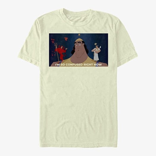 T-shirt Merch Disney Emperor's New Groove - So Confused Unisex T-Shirt Natural