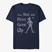 Merch Disney Peter Pan - This Dad Wont Grow Up Unisex T-Shirt Navy Blue