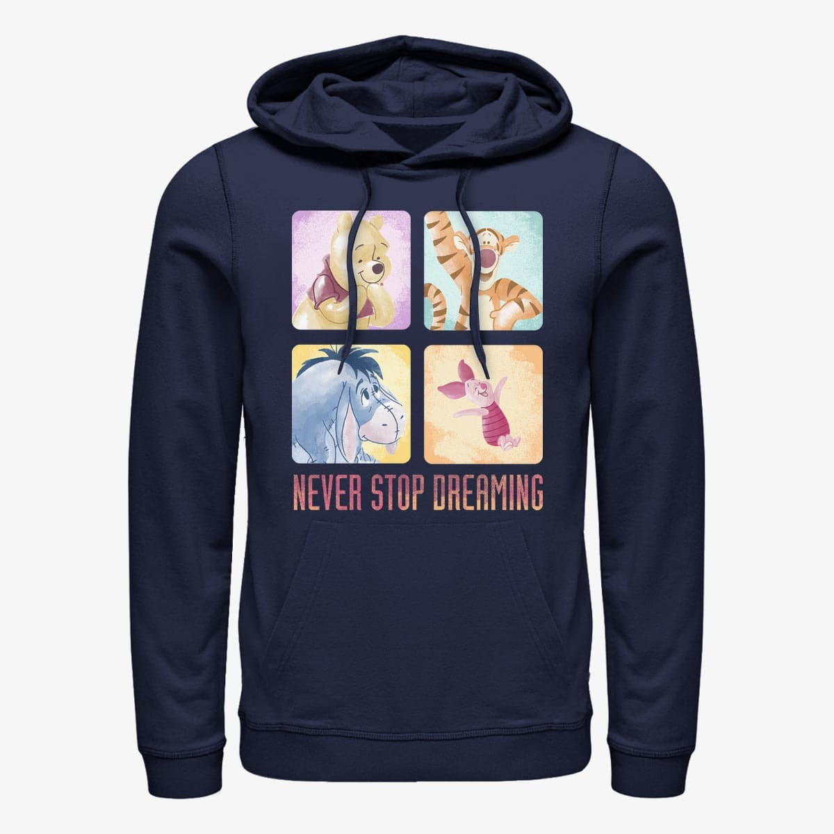 Felpe Merch Disney Winnie the Pooh - Pooh Squad Unisex Hoodie Navy Blue