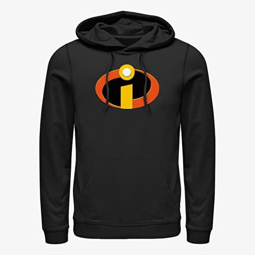 Sweat-shirt Merch Disney Pixar The Incredibles - Incredibles Logo Unisex Hoodie Black