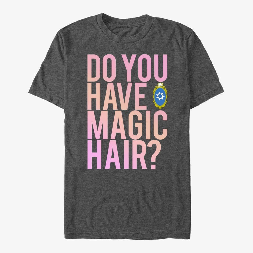 majice kratkih rukava Merch Disney Wreck-It Ralph 2 - Magic Hair Unisex T-Shirt Dark Heather Grey