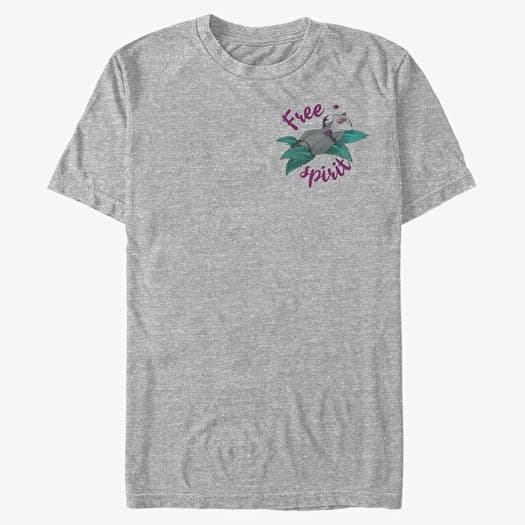 T-shirt Merch Disney Pocahontas - Meeko Free Spirit Unisex T-Shirt Heather Grey