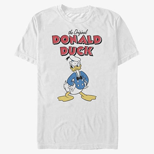 T-shirt Merch Disney Classic Mickey - Mad Donald Unisex T-Shirt White