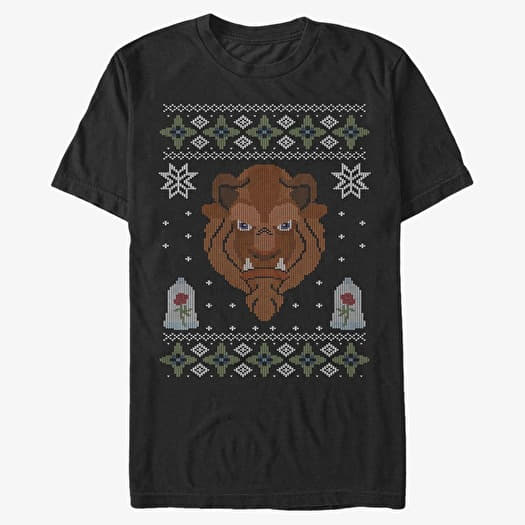 T-shirt Merch Disney Beauty & The Beast - The Ugly Beast Unisex T-Shirt Black