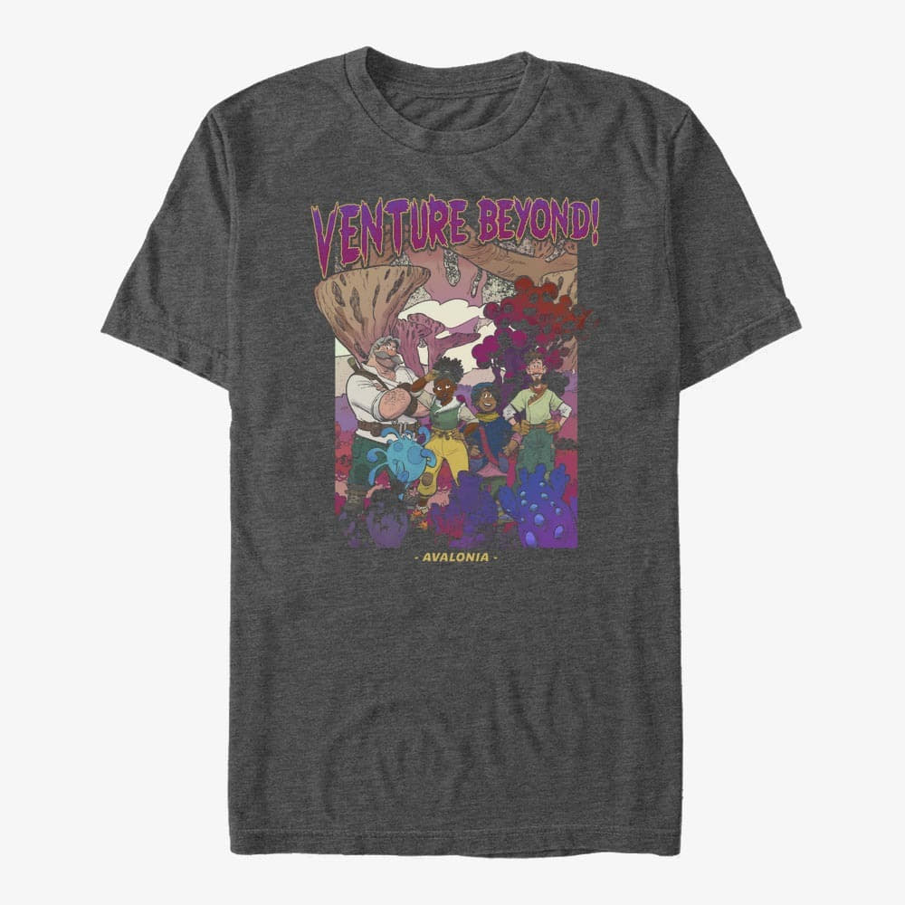 T-särgid Merch Disney Strange World - Venture Beyond Unisex T-Shirt Dark Heather Grey
